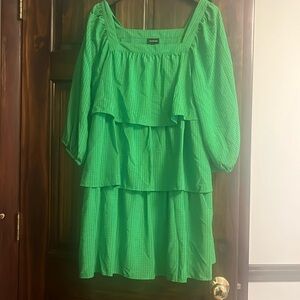 Who What Wear Ruffle Dress